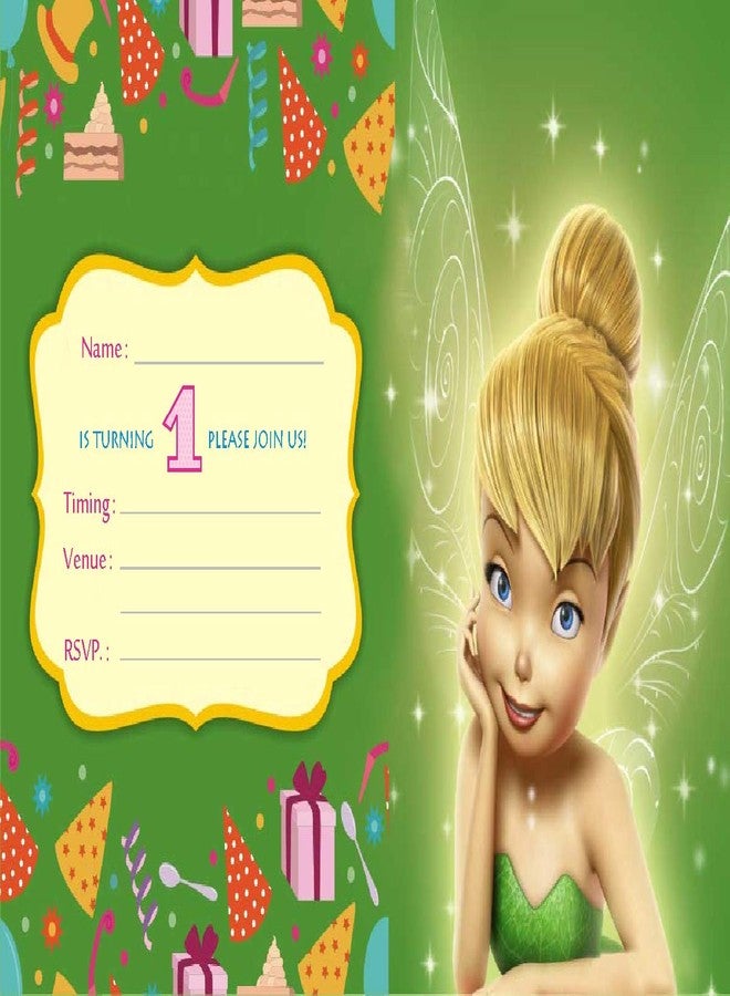 Askprints Birthday Metallic Card Invitations with Envelopes - Kids Birthday Party Invitations for Boys or Girls (25 Count) AP-104 - Image 1